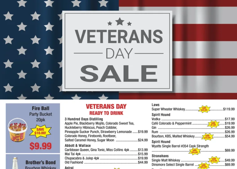 weekly ad 11-6-2025 verterans day sale
