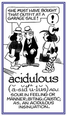 acidulous-definition