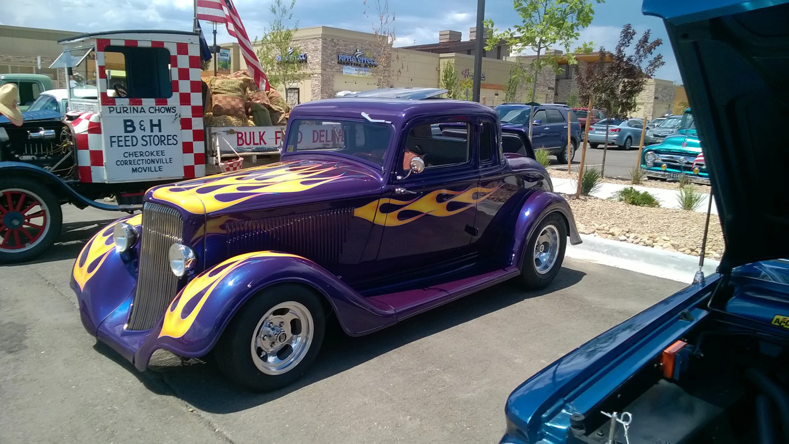 classic car at thunder at the peaks car show