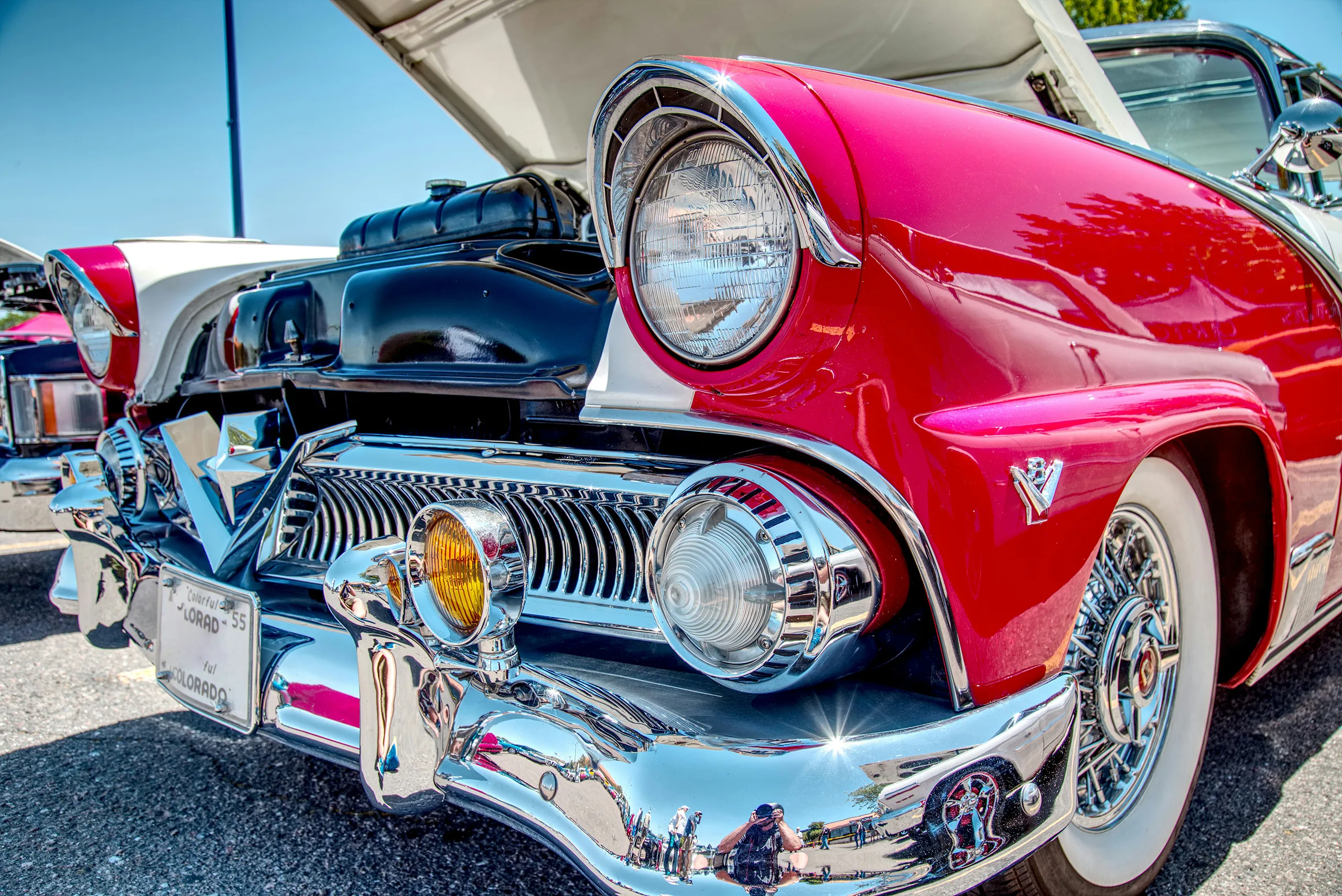 classic car at thunder at the peaks car show