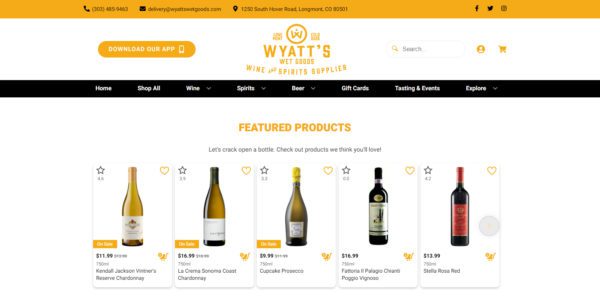order online beer wine and liquor store