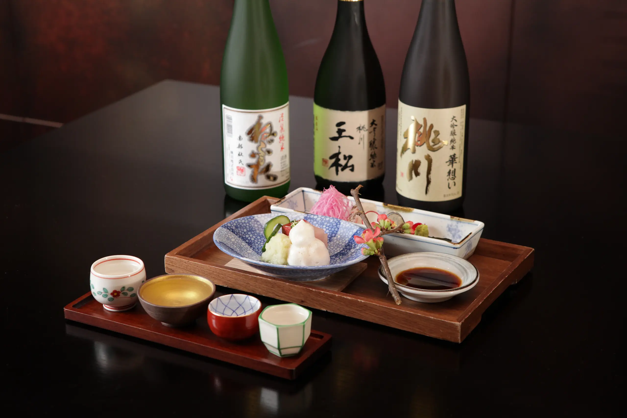sake and sushi
