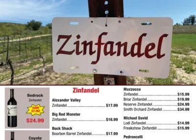 weekly ad 1-22-2026 zinfandel sign featured