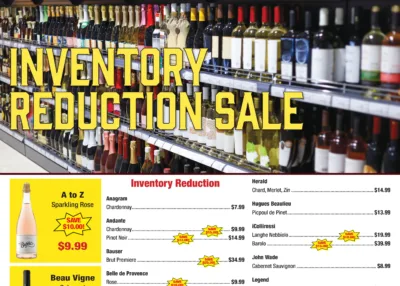 weekly ad 2-12-2026 featured inventory reduction sale