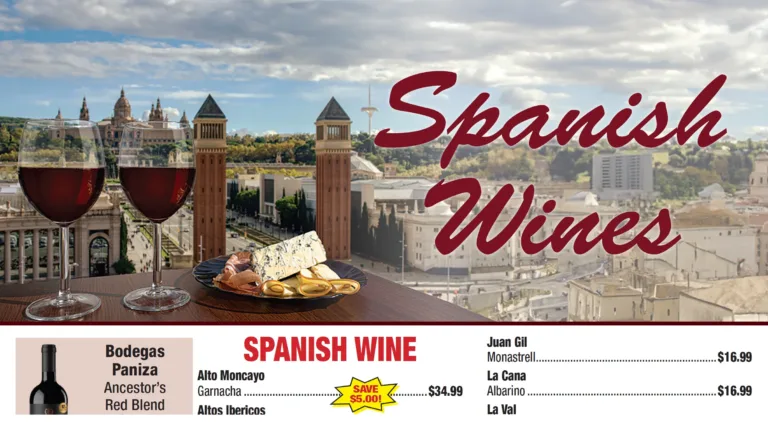 weekly ad 2-26-26 featured spanish wines