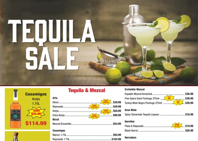 weekly ad for 2-5-2026 tequila sale