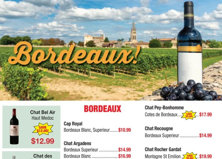 weekly ad page 1 featured bordeaux wine