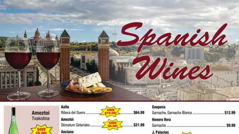 weekly ad 5-28-2026 featured spanish wines